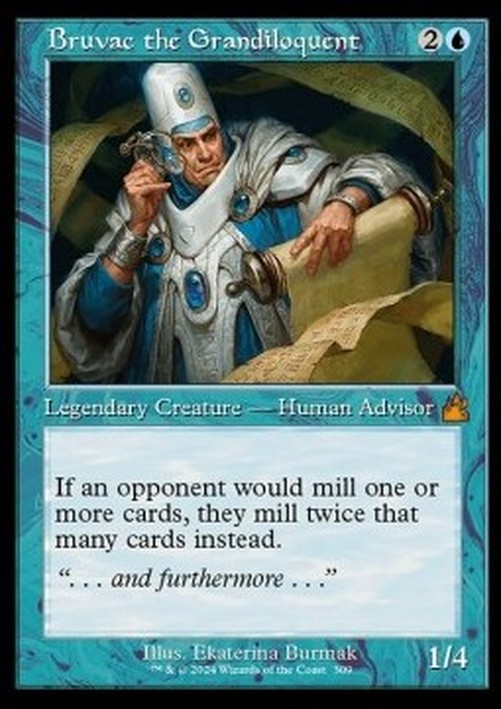 Magic: The Gathering Bruvac the Grandiloquent (V.1)