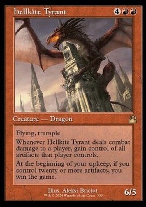 Magic: The Gathering Hellkite Tyrant (V.1)