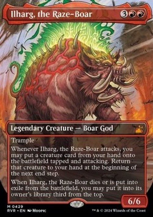 Magic: The Gathering Ilharg, the Raze-Boar (V.2)