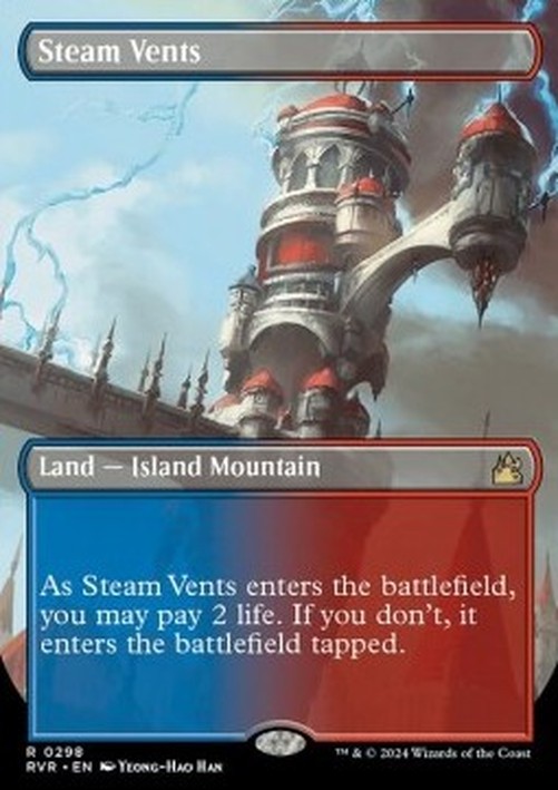 Magic: The Gathering Steam Vents (V.1)