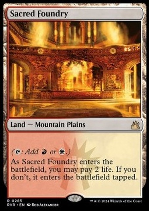 Magic: The Gathering Sacred Foundry