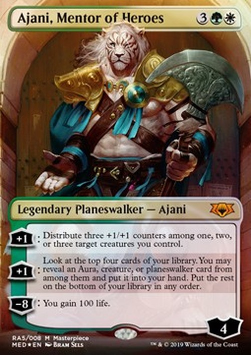 Magic: The Gathering Ajani, Mentor of Heroes