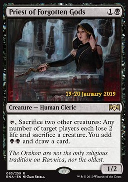 Magic: The Gathering Priest of Forgotten Gods