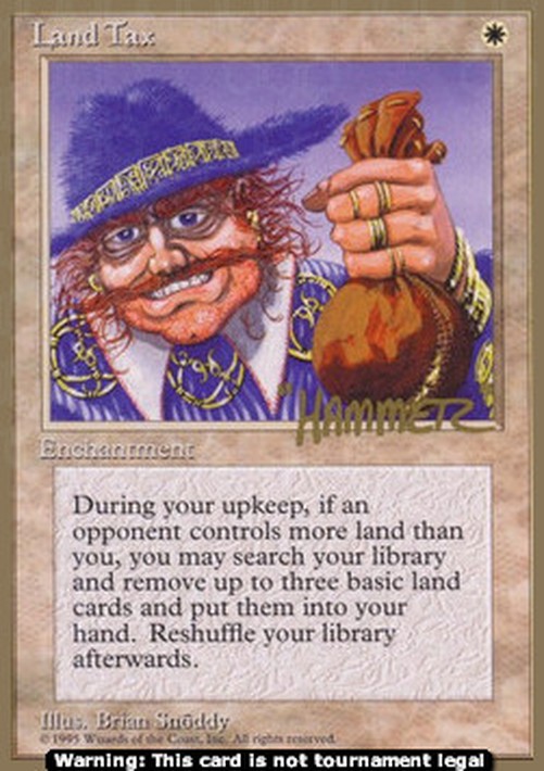 Magic: The Gathering Land Tax
