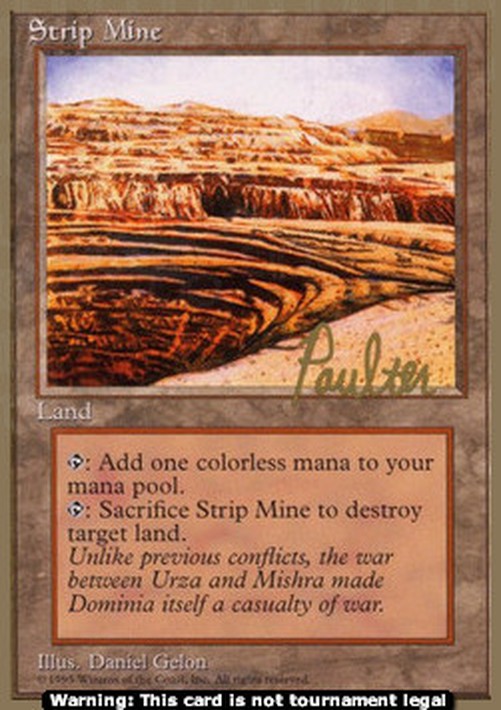 Magic: The Gathering Strip Mine