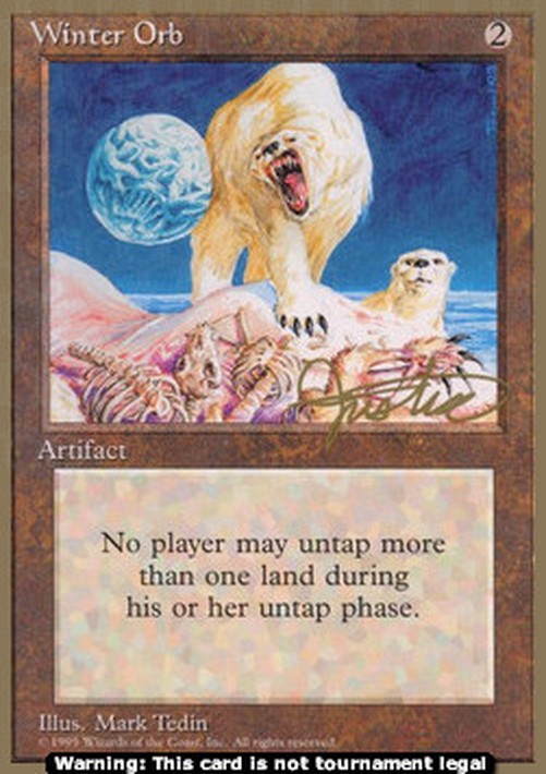 Magic: The Gathering Winter Orb