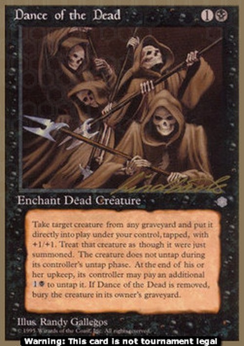 Magic: The Gathering Dance of the Dead