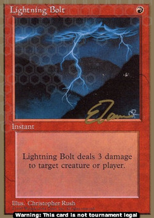 Magic: The Gathering Lightning Bolt