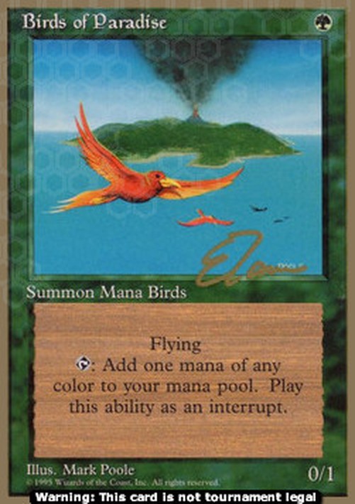 Magic: The Gathering Birds of Paradise