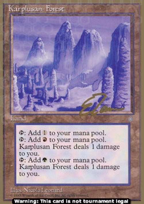 Magic: The Gathering Karplusan Forest