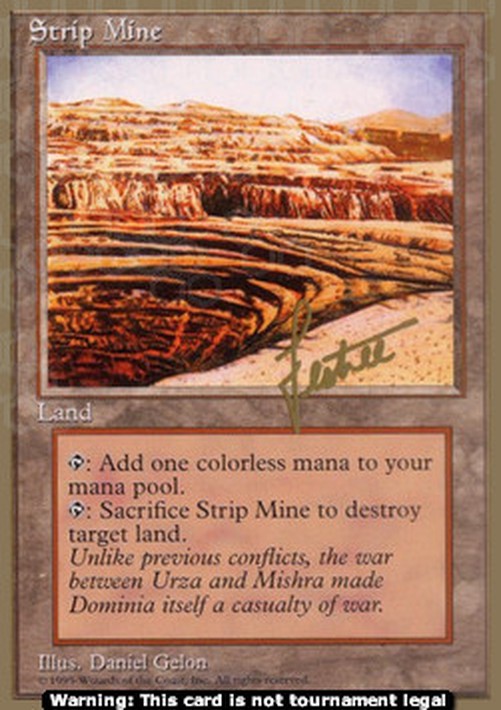 Magic: The Gathering Strip Mine