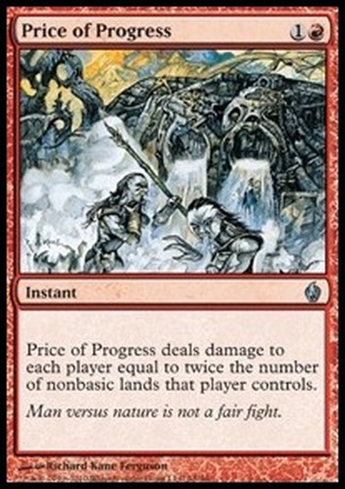 Magic: The Gathering Price of Progress