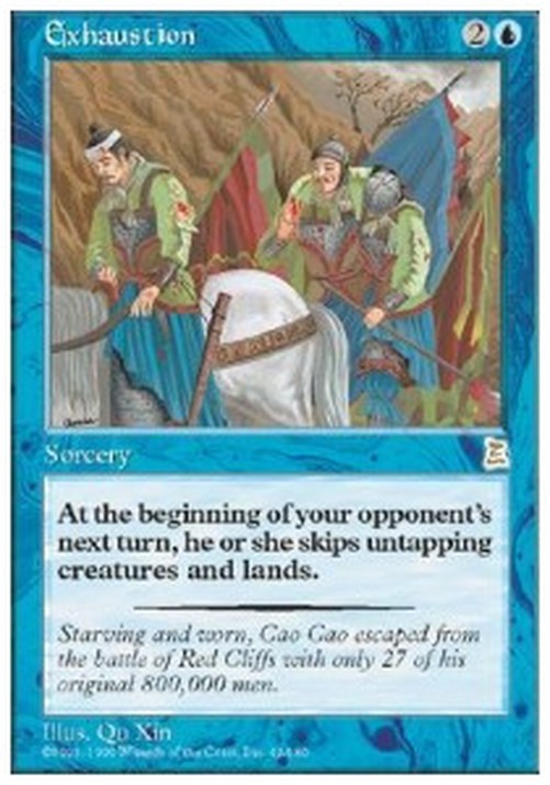 Magic: The Gathering Exhaustion