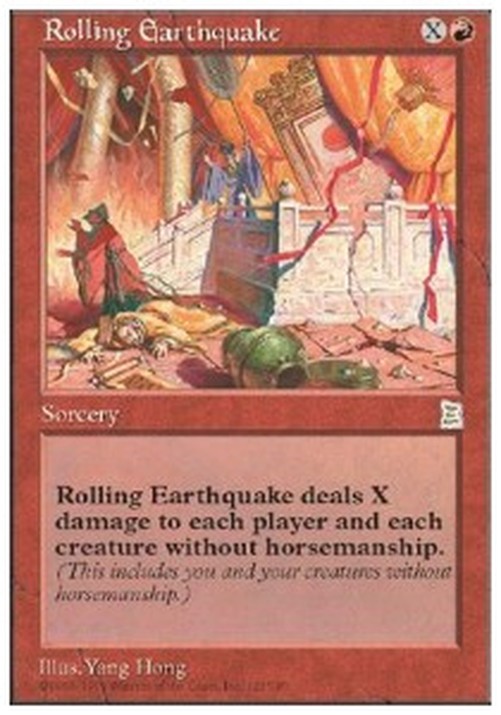 Magic: The Gathering Rolling Earthquake