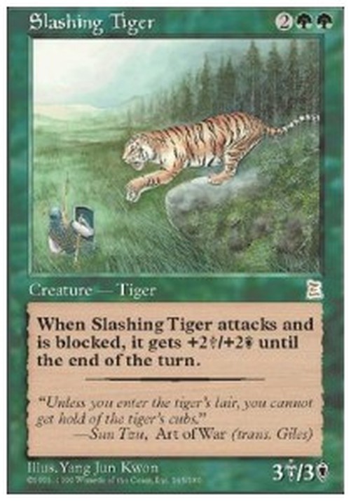 Magic: The Gathering Slashing Tiger