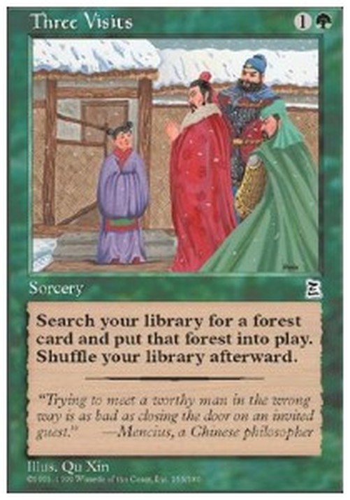 Magic: The Gathering Three Visits