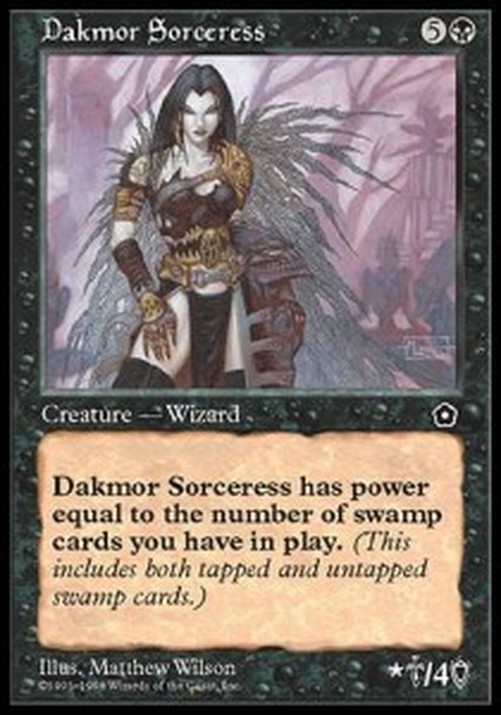Magic: The Gathering Dakmor Sorceress