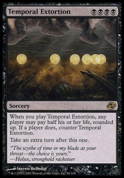 Magic: The Gathering Temporal Extortion