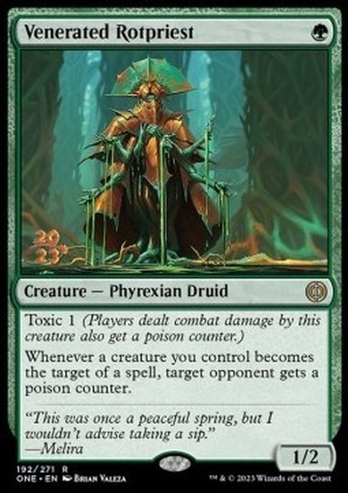 Magic: The Gathering Venerated Rotpriest (V.1)