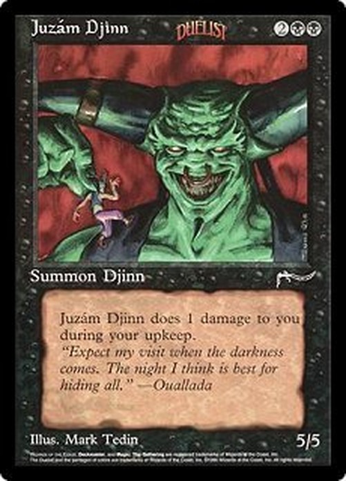 Magic: The Gathering Juzám Djinn
