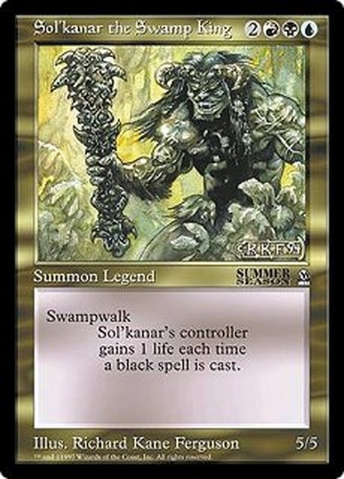 Magic: The Gathering Sol'kanar the Swamp King