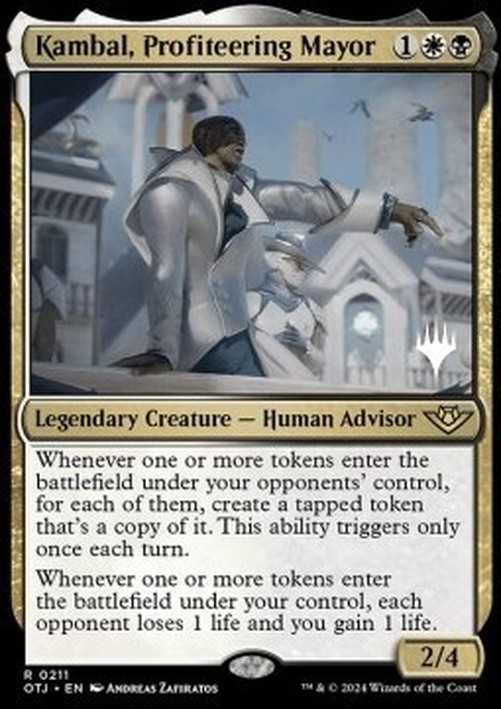 Magic: The Gathering Kambal, Profiteering Mayor (V.2)