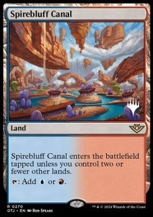 Magic: The Gathering Spirebluff Canal (V.2)