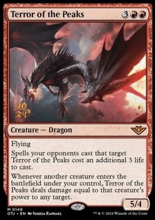 Magic: The Gathering Terror of the Peaks (V.1)