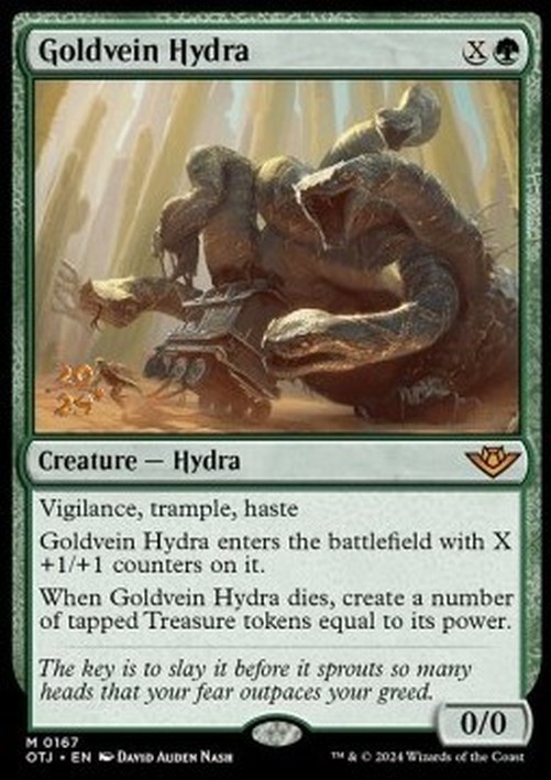 Magic: The Gathering Goldvein Hydra (V.1)