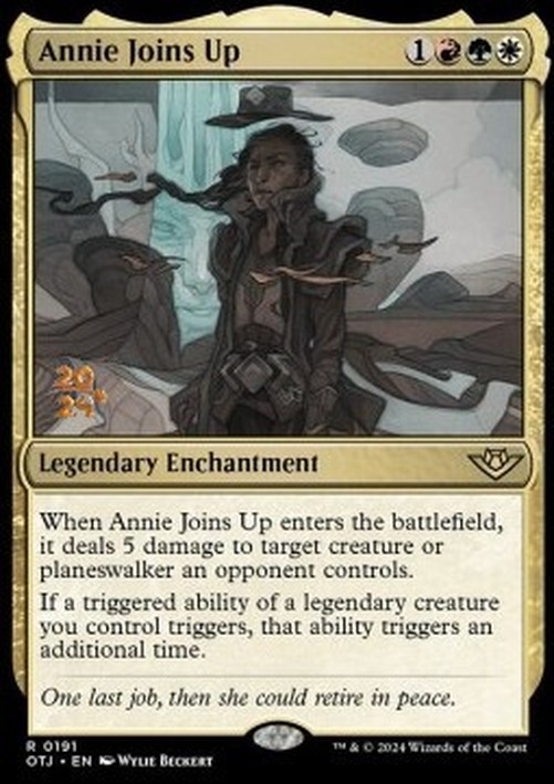 Magic: The Gathering Annie Joins Up (V.1)