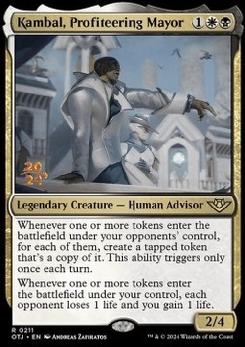 Magic: The Gathering Kambal, Profiteering Mayor (V.1)