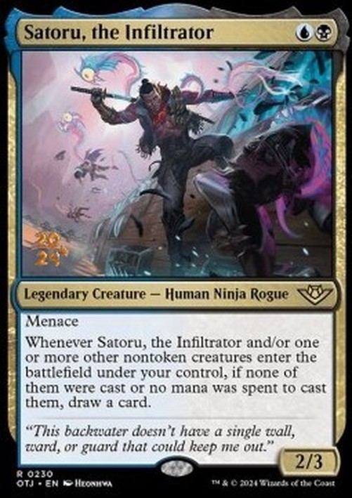 Magic: The Gathering Satoru, the Infiltrator (V.1)