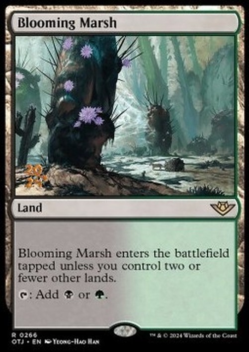 Magic: The Gathering Blooming Marsh (V.1)