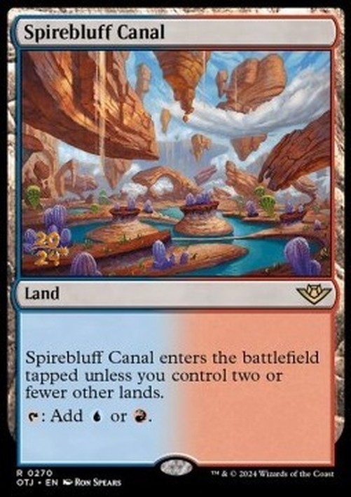 Magic: The Gathering Spirebluff Canal (V.1)