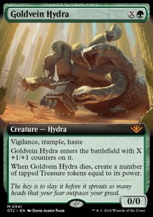 Magic: The Gathering Goldvein Hydra