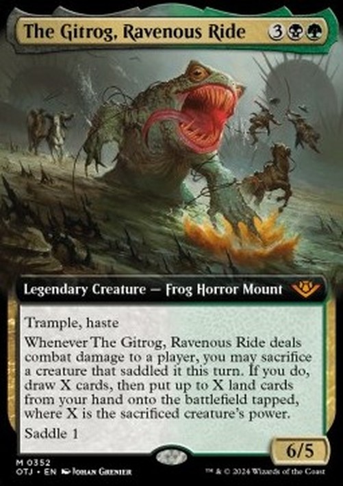 Magic: The Gathering The Gitrog, Ravenous Ride