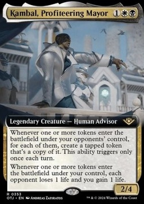 Magic: The Gathering Kambal, Profiteering Mayor