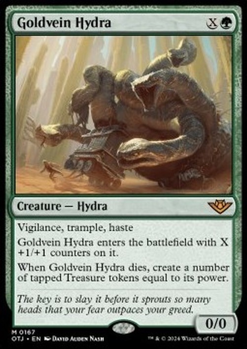 Magic: The Gathering Goldvein Hydra