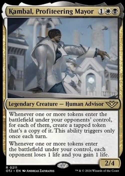 Magic: The Gathering Kambal, Profiteering Mayor