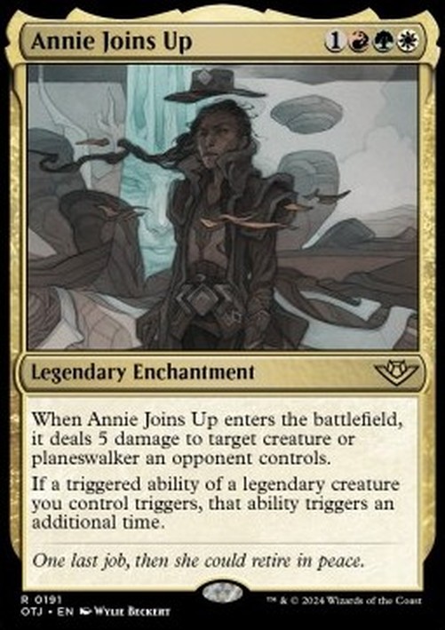 Magic: The Gathering Annie Joins Up
