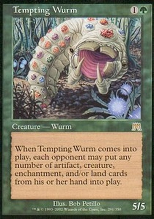 Magic: The Gathering Tempting Wurm