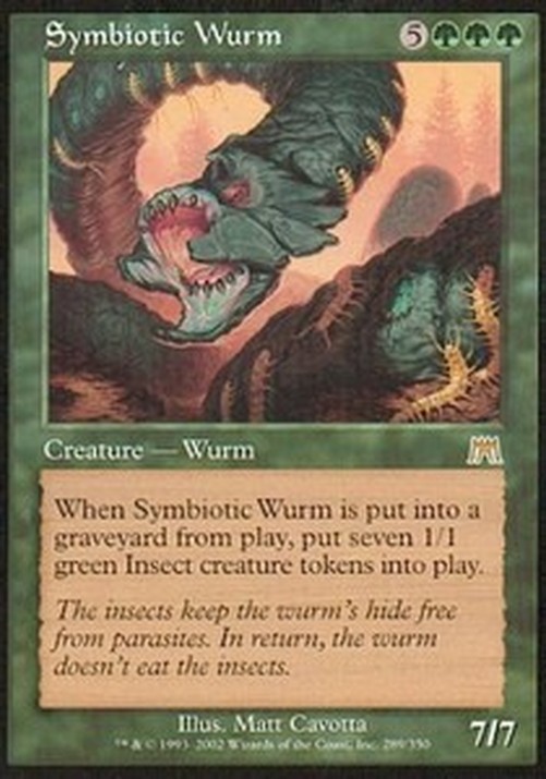 Magic: The Gathering Symbiotic Wurm