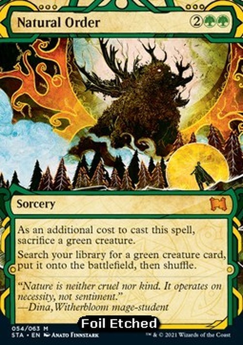 Magic: The Gathering Natural Beställning (V.3)