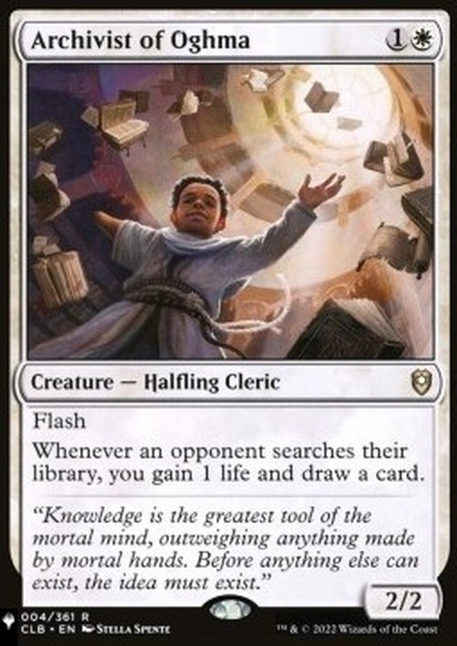 Magic: The Gathering Archivist of Oghma