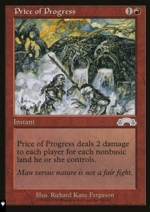 Magic: The Gathering Price of Progress