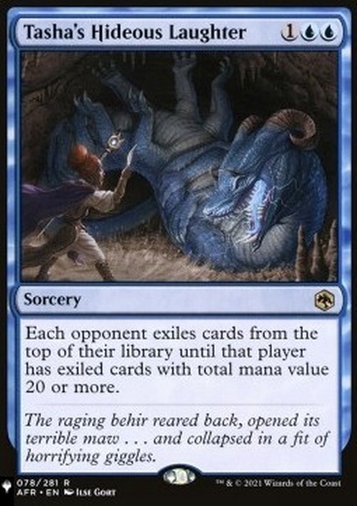 Magic: The Gathering Tasha's Hideous Laughter