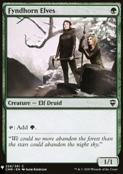 Magic: The Gathering Fyndhorn Elves