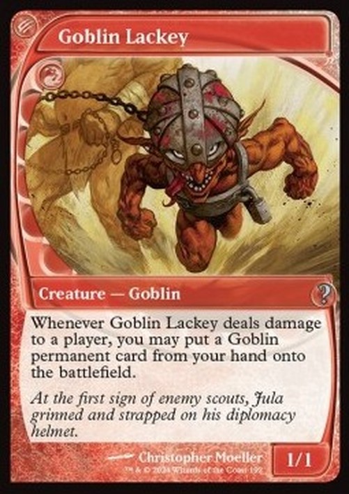 Magic: The Gathering Goblin Lackey
