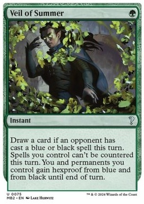Magic: The Gathering Veil of Summer
