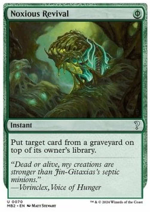 Magic: The Gathering Noxious Revival